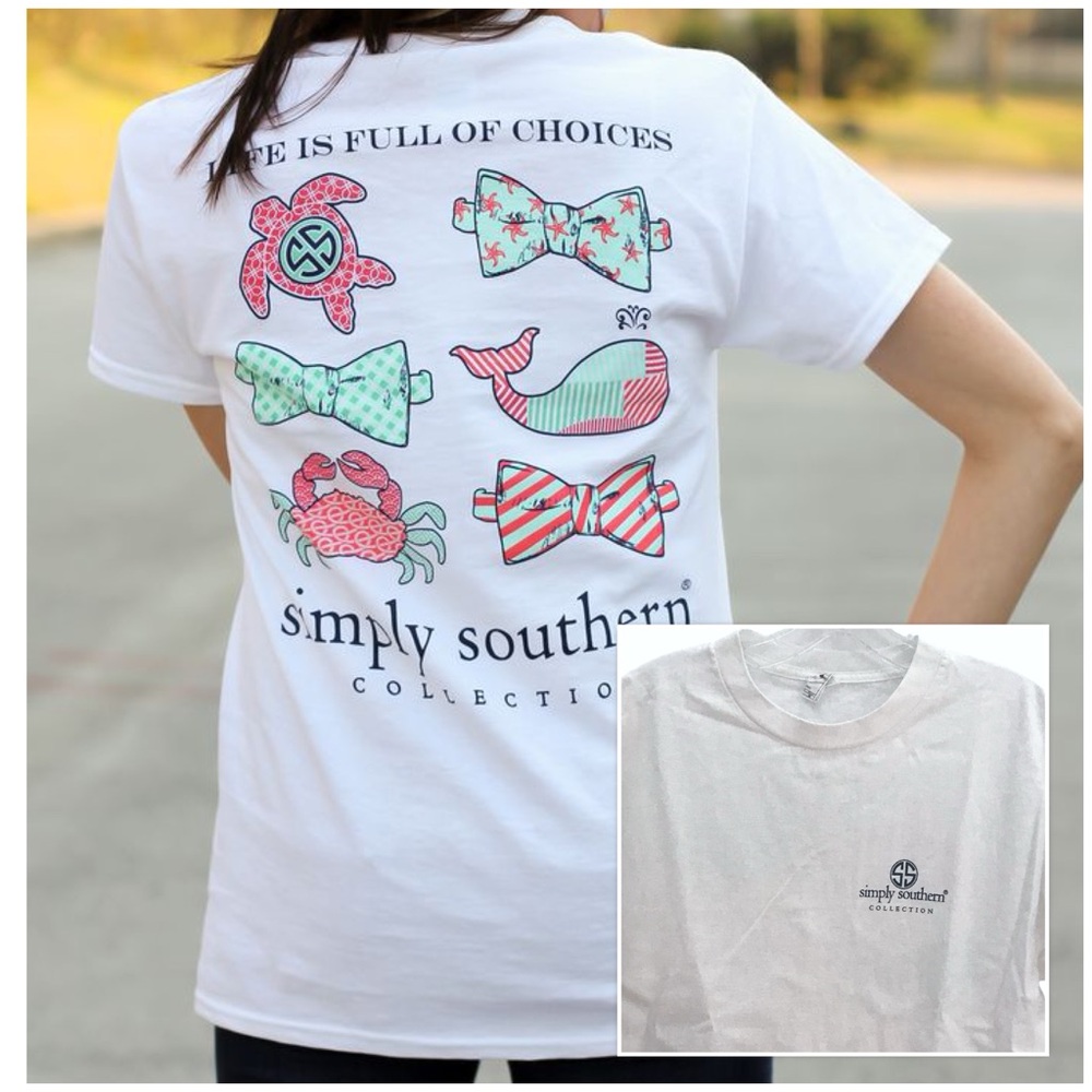 SIMPLY SOUTHERN Life is Full of Choices Tee